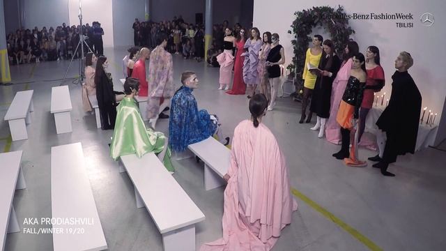 Aka Prodiashvili - Mercedes-Benz Fashion Week Tbilisi FW 19 / 20 смотреть онлайн