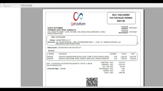 Convierte XML de SUNAT a PDF en formato Ticket, A5 y A4 смотреть онлайн