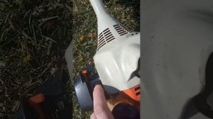 штиль фс 38 глохнет при нажатии на газ.