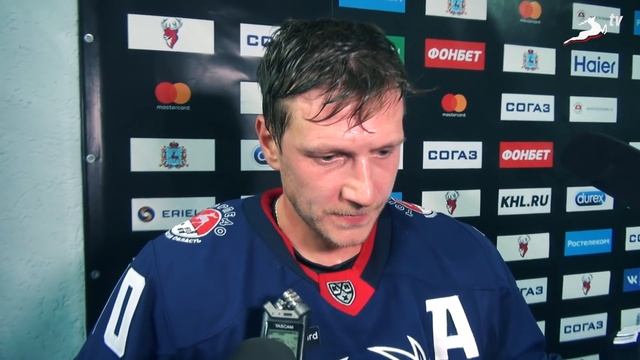 Владимир Галузин о матче "Торпедо" - СКА смотреть онлайн