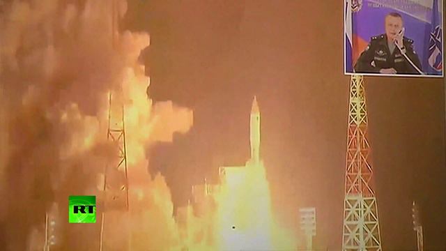 RAW Angara A5 rocket successfully launches into geostationary orbit смотреть онлайн