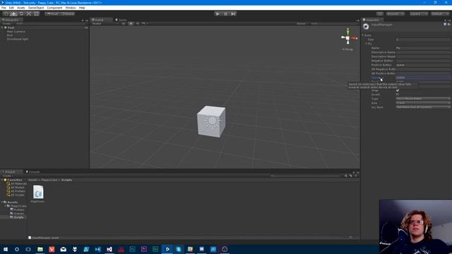 An Intro to Unity - Flappy Cube Tutorial - Part 1 смотреть онлайн