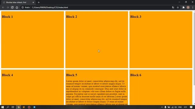 CSS 12-Dars | Bloklar bilan ishlash, CSS Grid смотреть онлайн