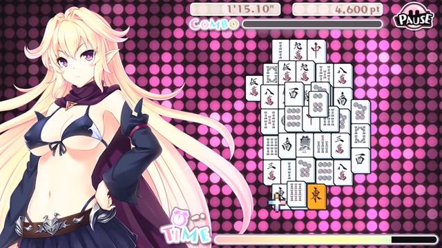 Let's Play: Delicious! Pretty Girls Mahjong Solitaire смотреть онлайн