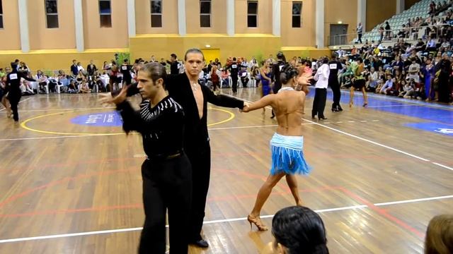 Andrey Kiselev & Anastasia Balaeva - WDSF WO Latin, chachacha - 1/8 final - POC 2013 смотреть онлайн