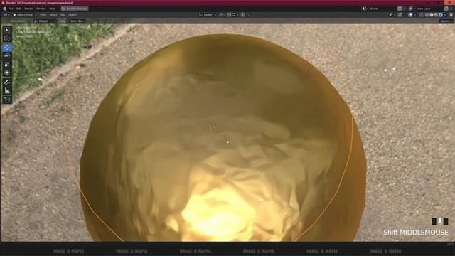 Blender Tutorial: HOW TO MAKE GOLDEN FOIL TEXTURE IN CYCLES X BLENDER 3.0.0 CYCLES X TUT смотреть онлайн