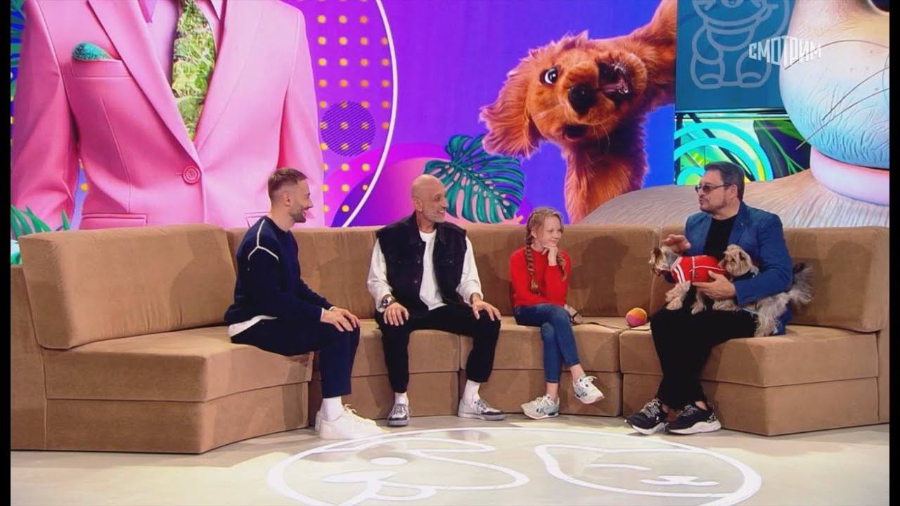 Отрывок из передачи "В кругу друзей"(милые йоркширские терьеры) смотреть онлайн