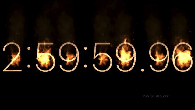 🔴 Stopwatch Timer Fire Flames Burning Atmosphere Music Sound Effects. Hours, Minutes, Seconds Scree смотреть онлайн
