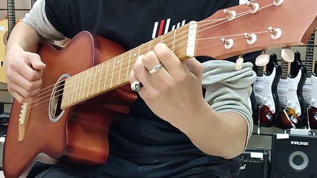 Акустическая гитара Амистар M-32-MH с вырезом | обзор от MAJOR MUSIC смотреть онлайн