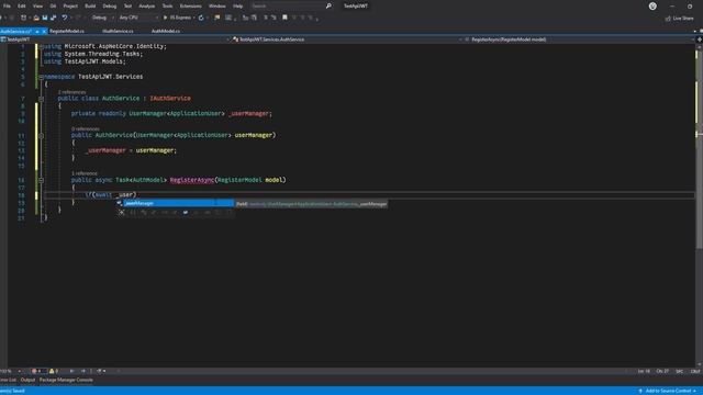 [Arabic] Secure ASP NET 5 API with JWT Authentication - 06 Prepare Registration EndPoint смотреть онлайн