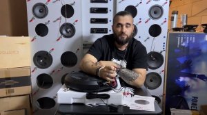 Сабвуфер в запаску!! Установка - распаковка! Nakamichi nbw1150a.