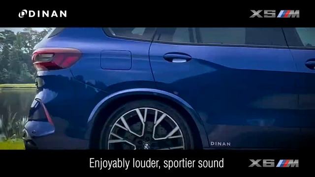 Dinan F95/F96 X5M/X6M Valved Exhaust Systems & X-Pipe - Sound Clip