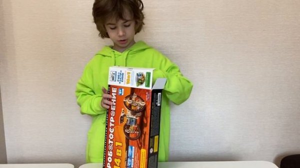 Распаковка 4. Конструктор ND Play Роботостроение 14 в 1