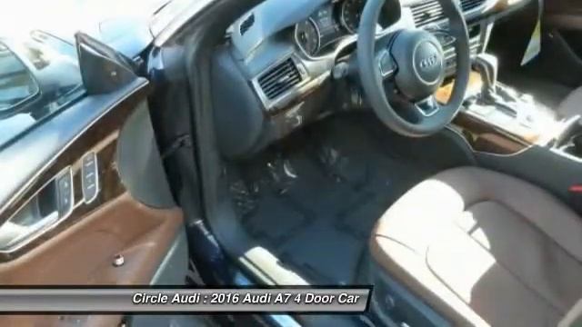 2016 Audi A7 Long Beach CA 209255 смотреть онлайн