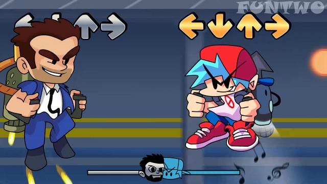 Jetpack Joyride FNF Mod - Concept Animation смотреть онлайн