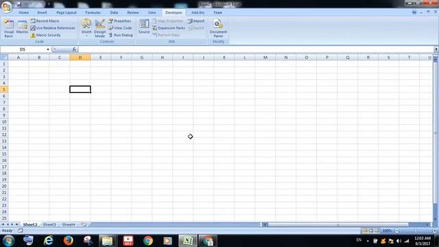 Advance Excel VBA Malayalam tutorial 1 (adding developer tab ) смотреть онлайн