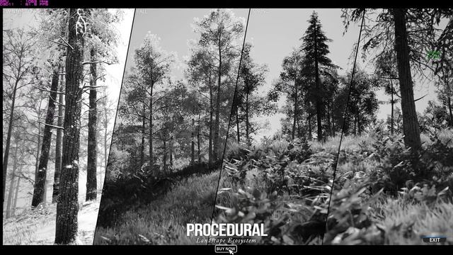 Procedural Landscape Ecosystem // Benchmark - GTX970/1080P смотреть онлайн