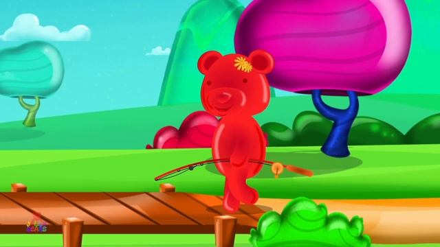 Five Little Jelly Bears | Nursery Rhymes and Kids Song | jelly Bears Songs For Children смотреть онлайн