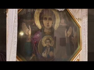 Знаменский собор г.Тюмени на праздник Покрова Богородицы, 2020г.