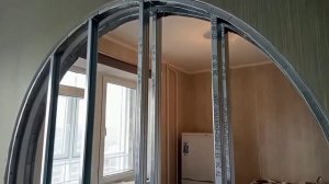 Как зашить арку гипсокартоном профессионально! (ПРОФИЛЬ и ГИПСОКАРТОН)