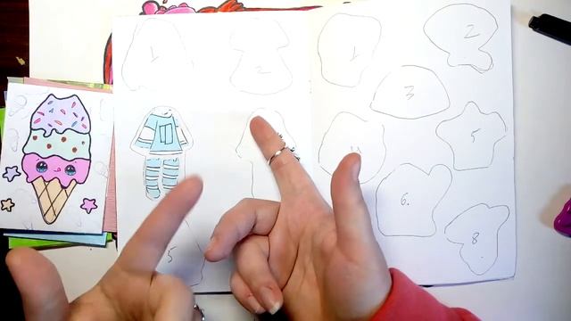 Бумажные сюрпризы/ 4 новинки/ идеи для срисовки смотреть онлайн