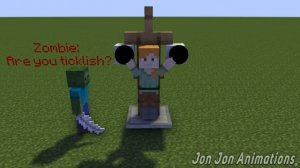 Minecraft Girl vs Minecraft Zombie (Tickling Episode) TEASER 2021 (Animation)