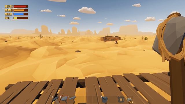 МЁРТВЫЙ ЛЕС И ОАЗИС С ТОРГОВЦЕМ - ПЛАВИМ СЛИТКИ - Desert Skies #2 смотреть онлайн
