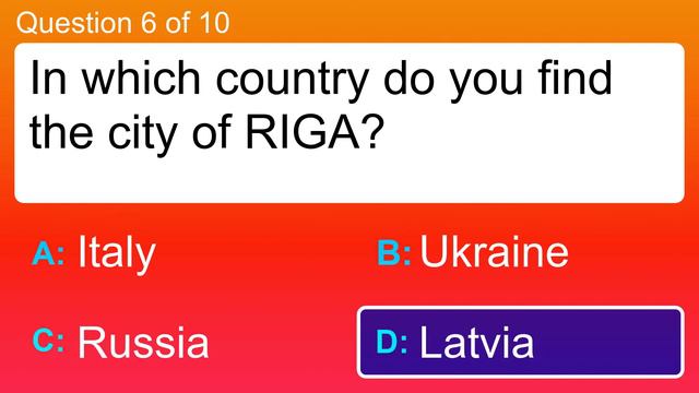 Match the European cities with the correct countries смотреть онлайн