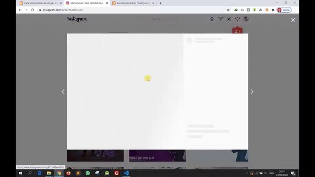 Cara Menampilkan POSTINGAN INSTAGRAM pada Halaman Website | #23 - Belajar PHP Dasar смотреть онлайн