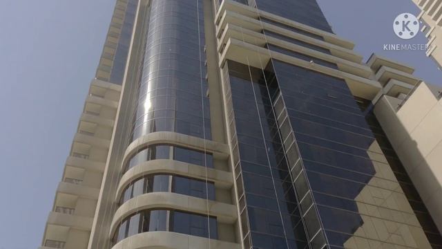 Grosvenor house. 5-ти звездочный отель на Марине, Дубай. Как моют окна и кто? смотреть онлайн