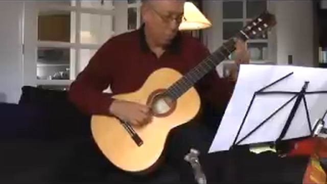 "Till There Was You" for guitar (Practice) (I made a video again, later, memorized.) смотреть онлайн