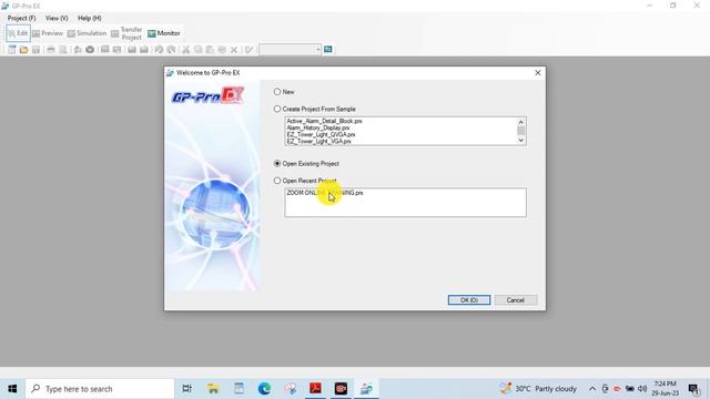 How To Create First Project In Proface Hmi | Proface Hmi | Proface Hmi Programming | Gp Pro Ex |