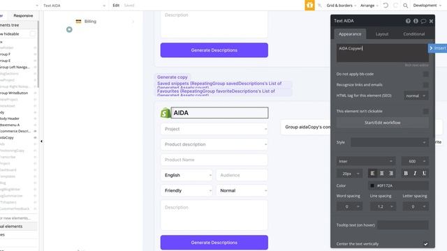 Write High-Converting Copy With AI - AIDA format [NoCode Bubble io GPT-3] смотреть онлайн