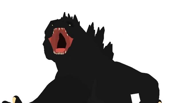 Godzilla Front test (description) / Stick nodes animation смотреть онлайн