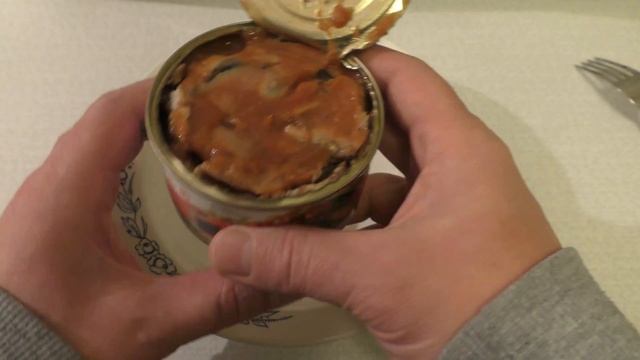 Килька черноморская неразделанная в томатном соусе(Фортуна) - консервный обзор смотреть онлайн