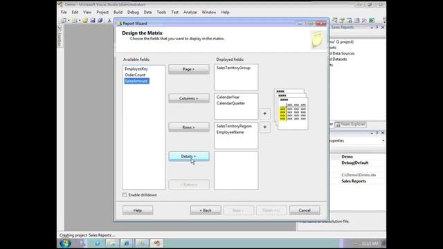 SSRS Part 3 Demo1 - Report Server Project Wizard Template.mp4 смотреть онлайн