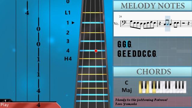 How to play Safe and Sound by Capital Cities on Cello (Tutorial) смотреть онлайн