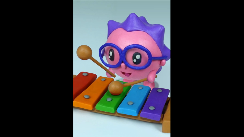 МАЛЫШАРИК ЁЖИК из пластилина. #shorts смотреть онлайн