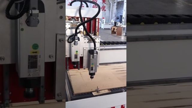 OMNI 2043 CNC Router with double spindles (SLOW) смотреть онлайн