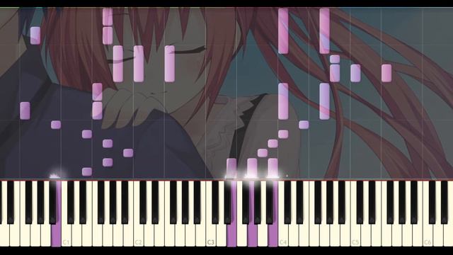 Trust in You (Date a Live) - Synthesia (Piano Cover/Tutorial) смотреть онлайн