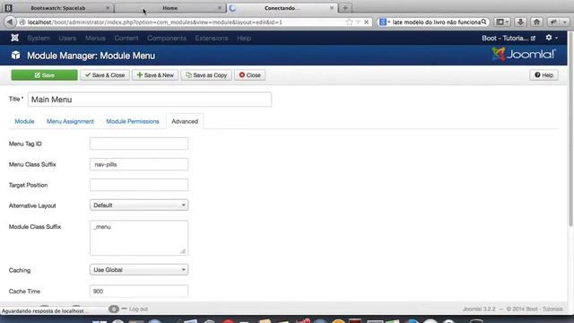 Curso Joomla! 3.2 Bootstrap and Blank Template (parte 4) смотреть онлайн