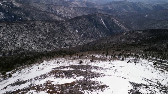 Гора Лысый Дед в Приморском крае  Февраль 2023  4K