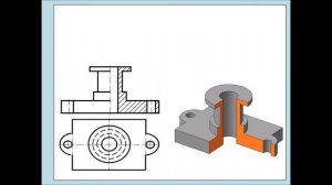 Соединение вида и разреза