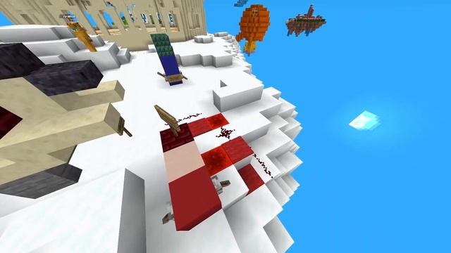 I Asked 300 Minecraft Players To Build A City In The Sky