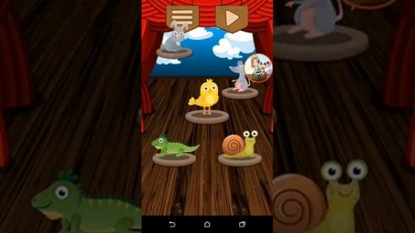 Kids learn about animals| educational games for baby and toddlers| animal sounds from papumba