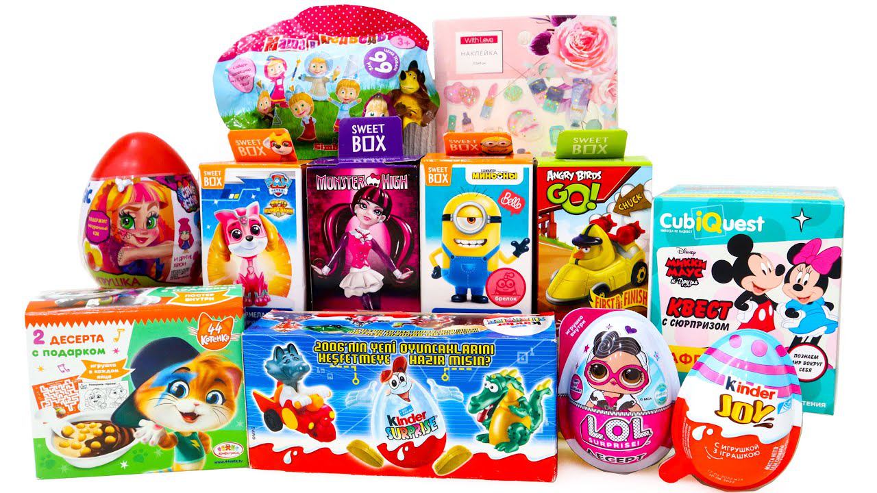 ПЯТНИЧНЫЙ Сюрприз МИКС Киндер 2006 Миньоны ЛОЛ 44 Котенка МАША и МЕДВЕДЬ Cave Club Щенячий Патруль смотреть онлайн