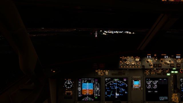 X-PLANE 12 Домодедово B737 (Laminar) Огни стали лучше
