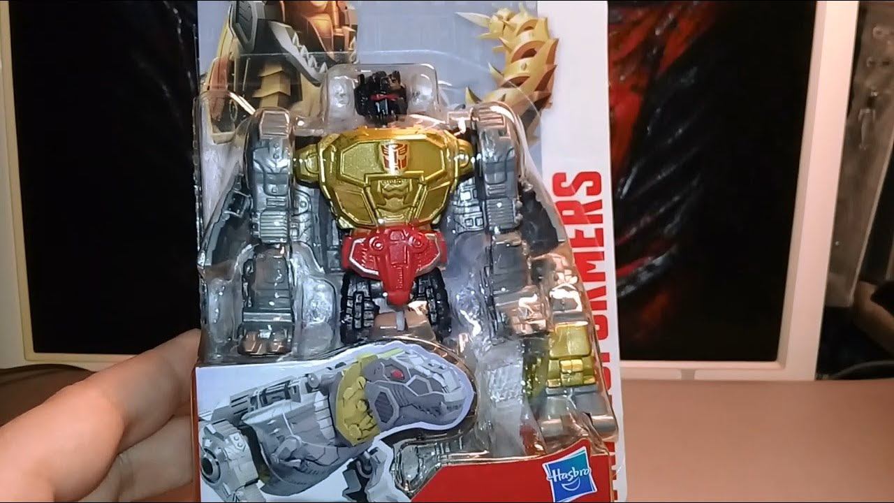 Review! The Transformers Authentics Grimlock, Bravo Class by Hasbro/ Автобот Гримлок браво класс. смотреть онлайн