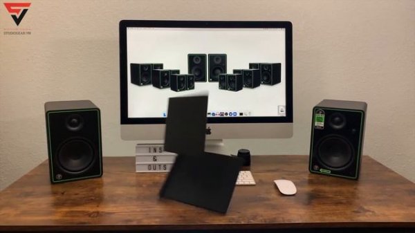 Review Loa kiểm âm|| Studio gammer || Mackie CR3 XBT || Studio Gear