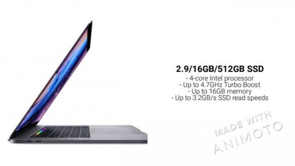 Apple Mac Book Pro Touch Bar